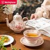 Garden Series Retro Ceramic 3-Piece Tea Set