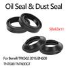 50x63x11 50 63 11 Сальник и пыльник передней вилки Для Benelli TRK502 TRK 502 2016 BN600 BN 600 TNT600 TNT 600GT TNT 600 GT