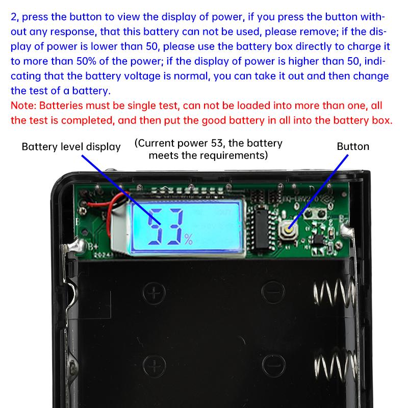 Корпус Power Bank для 8*18650 аккумуляторов, без пайки, для зарядки и хранения, 5V, двойной USB Type C, держатель аккумуляторов для смартфона