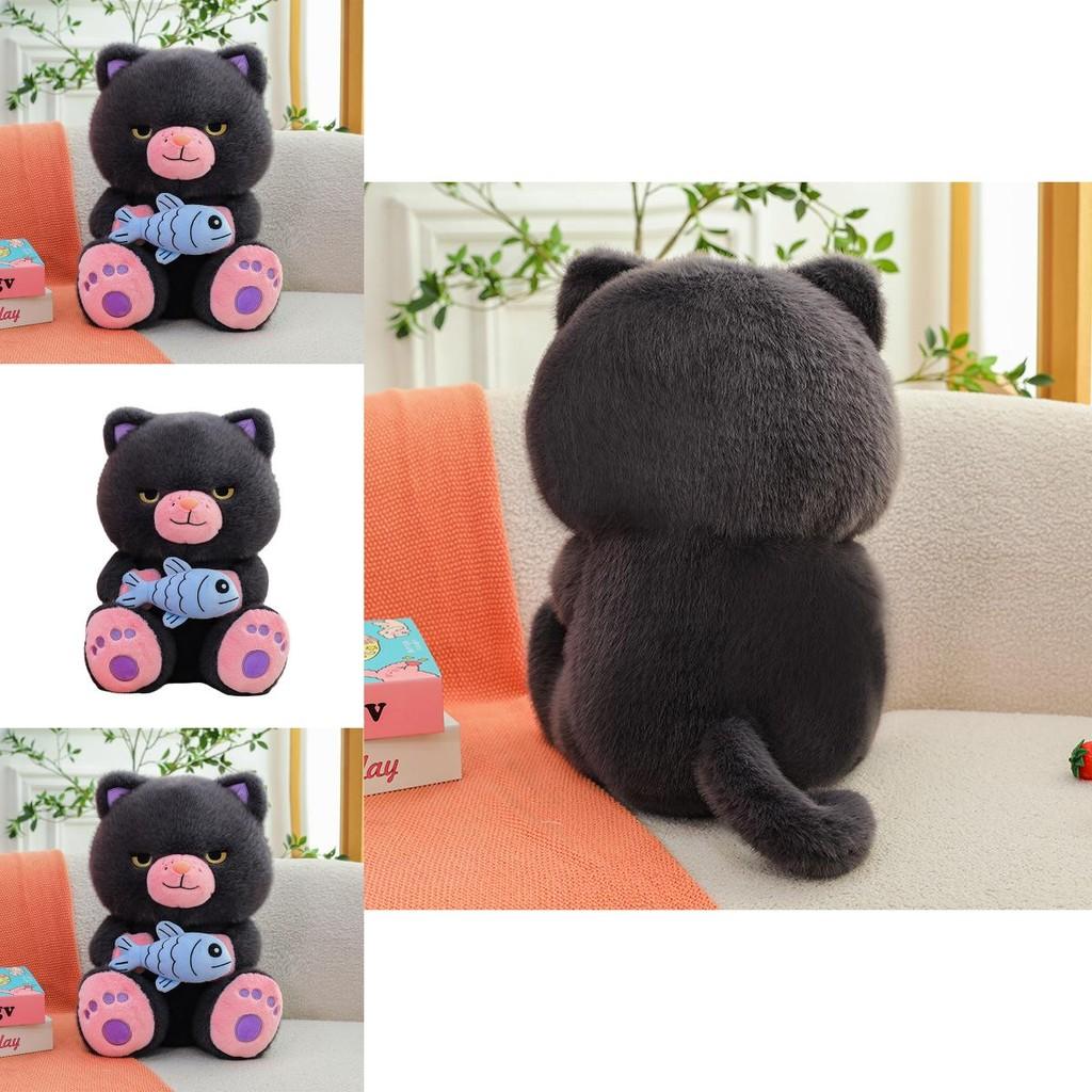 Cute Demon Meow Meow Plush Toy Cat Animal Doll For Kids And Collectors