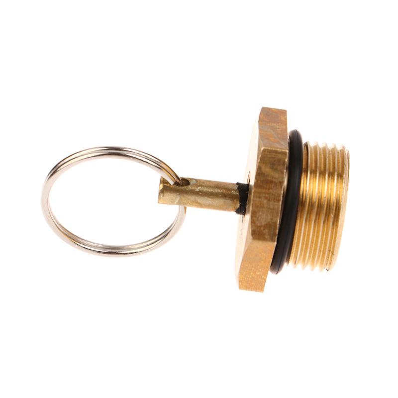 Truck Air Tank Drain Valve Anti-Rust Antifouling Air Tank Drain Switch Type 151 Copper Plug Screw Auto Parts