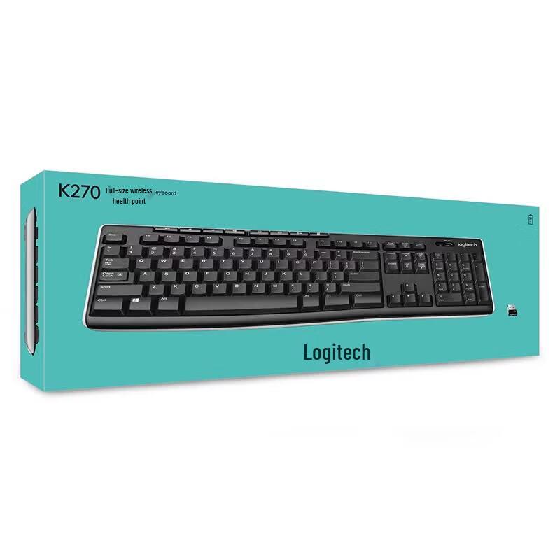 Logitech Полноразмерная беспроводная клавиатура K270