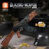 1423 детали Модель АК-47 Строительные Блоки MOC 1:1 Масштаб Автоматический Режим Быстрой Стрельбы Съемный Магазин Функция Блокировки Спускового Крючка