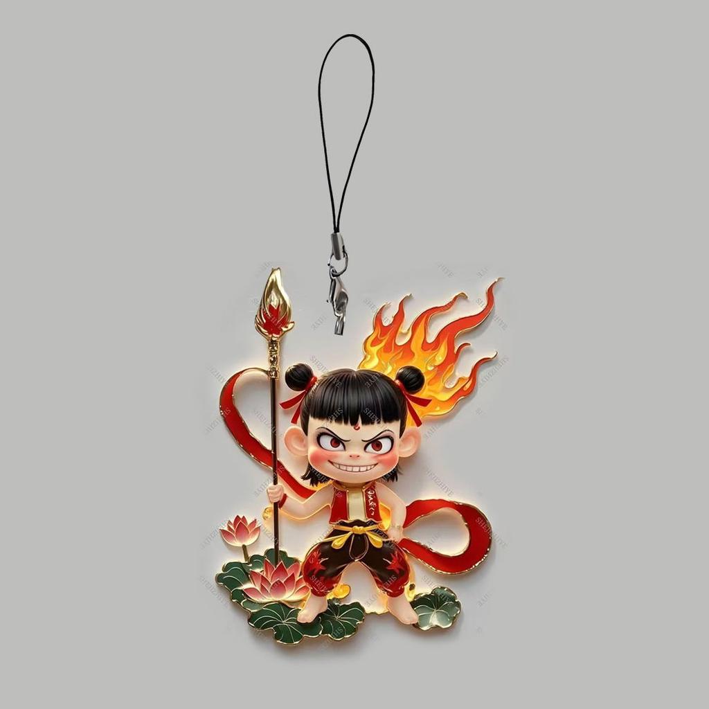 Nezha 2 Волшебных Детей Ревут В Море Новый Aobing Aoguang Высокая Красота Красивый Акриловый Брелок Табличка Друг День Рождения Подарок