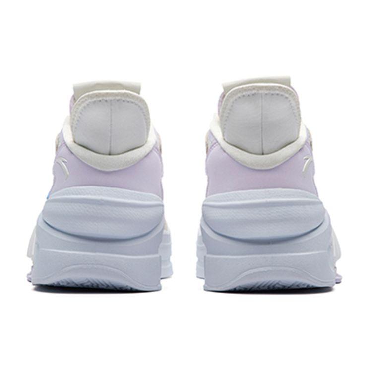 Anta Badass 4 Retro Толстая подошва Повседневные нескользящие износостойкие низкие кроссовки для скейтбординга Женские кроссовки Water-Pool-Blue 122238080-3