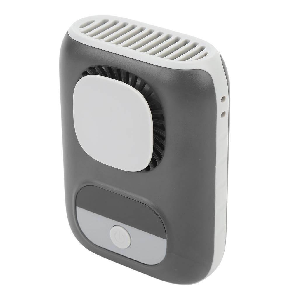 Персональный поясной вентилятор 4000 мАч, перезаряжаемый подвесной шейный вентилятор с 5 скоростями, бесщеточным двигателем для кемпинга, улицы, стройплощадки