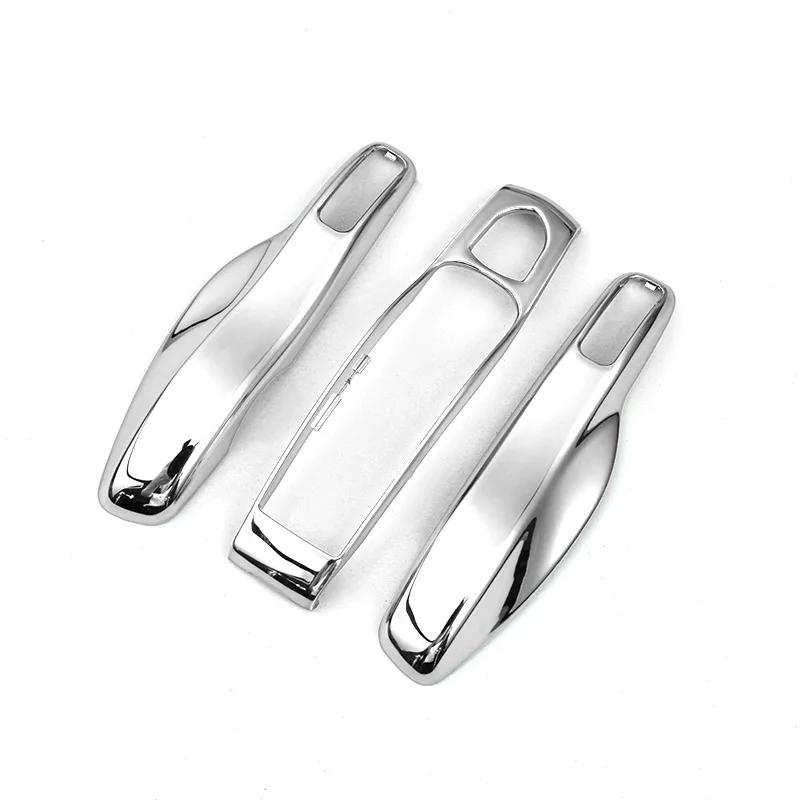 For Porsche Boxster 718 Cayman Cayenne Panamera Macan 911 Car Key Case Keyless Cover Key Shell Car Accessories Protective Case