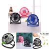 4-inch Usb Powered Desk Fan Ideal For Travel And Home Use**