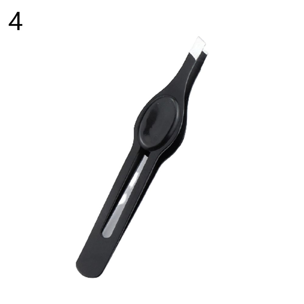 Профессиональный пинцет для бровей из нержавеющей стали, щипчики для удаления тонких волосков, наклонные зажимы для бровей, инструмент для снятия макияжа