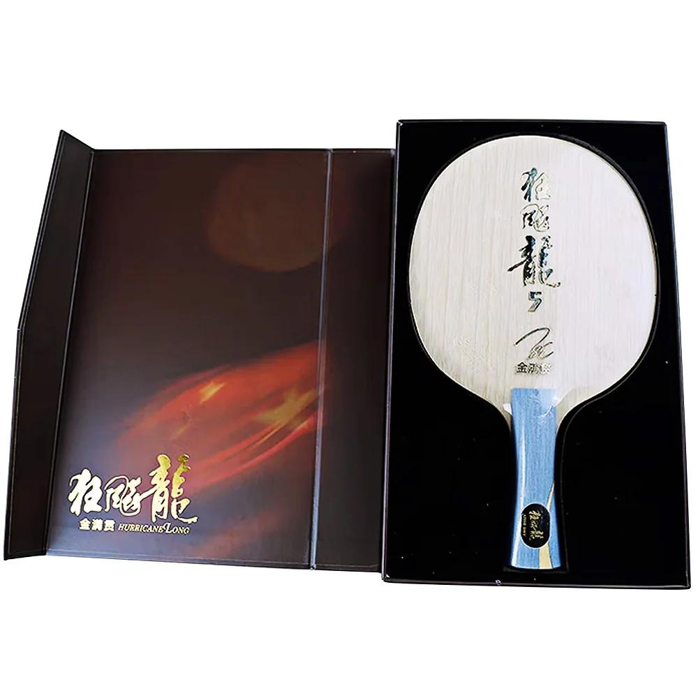 DHS Gold Hurricane Long 5 лезвие для настольного тенниса 5 Wood 2 AC лезвие для пинг-понга GHL5 с подарочной коробкой