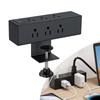 Струбцина для стола с розетками и USB-портами, настольная станция с 8/6 розетками переменного тока и шнуром 6,6 фута, подходит для края столешницы 1,6 дюйма