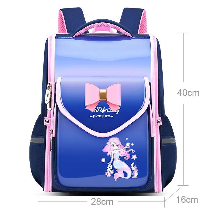 Новый студенческий непромокаемый детский школьный рюкзак с принтом для девочек и мальчиков, студенческий рюкзак начальной школы, большой вместительный рюкзак, школьная сумка