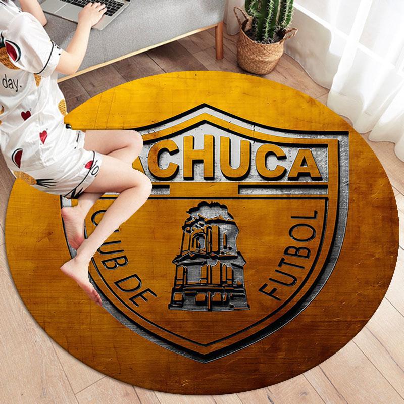 C.F. Pachuca Round Area Rug,Carpet Rug for Living Room Bedroom Sofa Playroom Decor,Non-slip Floor Mat