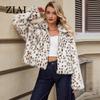 Short Faux Fur Coat Women 2024 Winter Loose Cardigan Fur Jacket Plus Size Stylish Female Luxury Furry Overcoat Girl ZN-30168