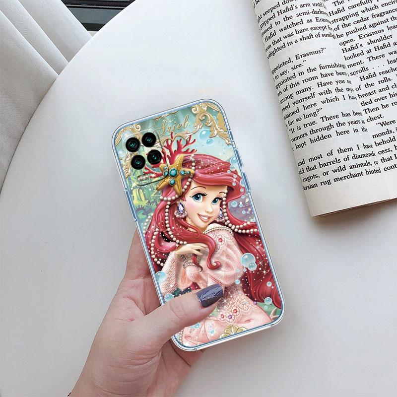 Прозрачный чехол для телефона Disney Princess для Motorola Moto G10 G20 G30 G31 G32 G34 G35 G41 G42 G50 G51 G52 G55 G60 G60S