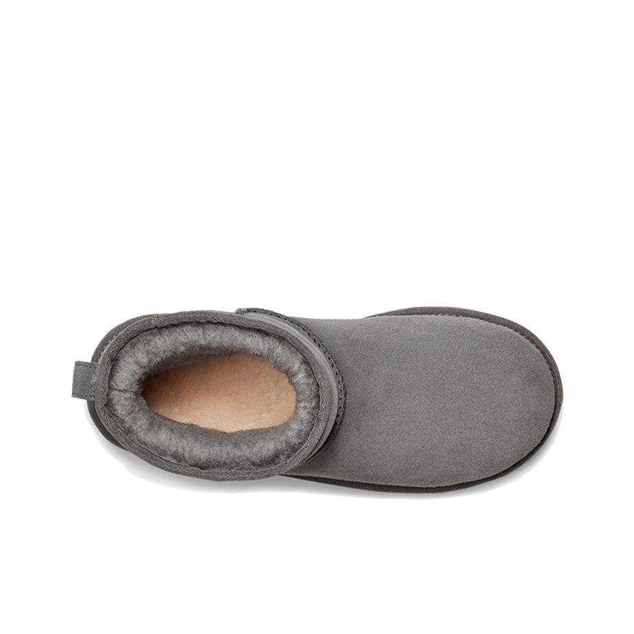 UGG Женские сапоги Essential Mini Classic Plush Snow Boots Charcoal 1115030-CHRC