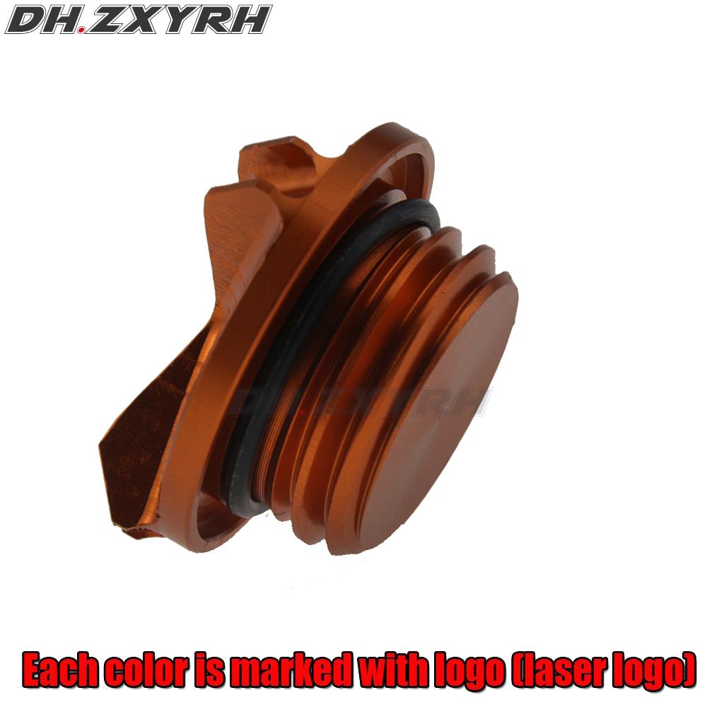 For Yamaha Tracer 700 GT 700GT FZ-07 MT-07 CNC Aluminum Oil Filler cover Engine Drain Plug (Tracer)