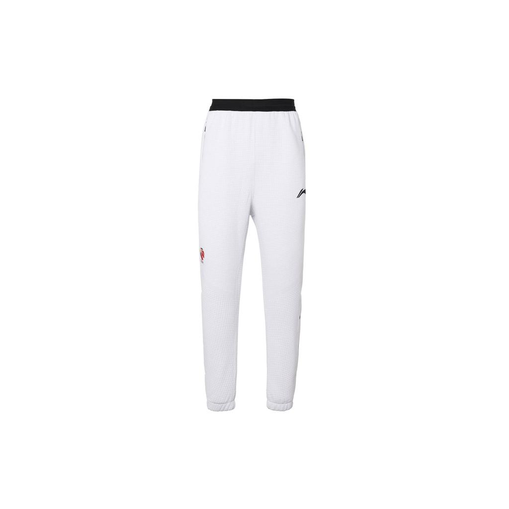 Повседневные брюки Li Ning Унисекс Белые AKLSE99-2