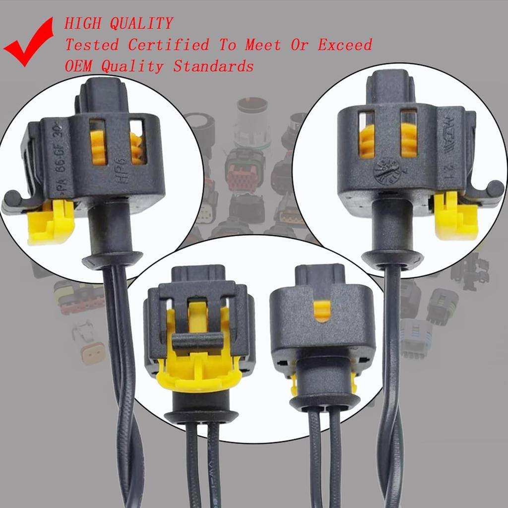 310-219 Evaporative EVAP Emissions System Leak Detection Pump Connector Harness Plug 07-19 Replacement For Dodge Durango Nitro Ram 1500 Promaster