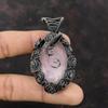 Rose Quartz Pendant Copper Wire Wrapped Pendant Designer Pendant Copper Jewelry Handmade Pendant Wire Wrapped Gemstone Jewelry Gift For Wife