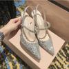 Zapatos De Mujer Туфли с острым носком на высоком каблуке Женские туфли Baotou Open Ladies Office Wedding Shoes Женская обувь