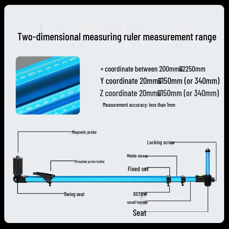 Car Frame Gauge & Sheet Metal Measurement Tools for Body Repair