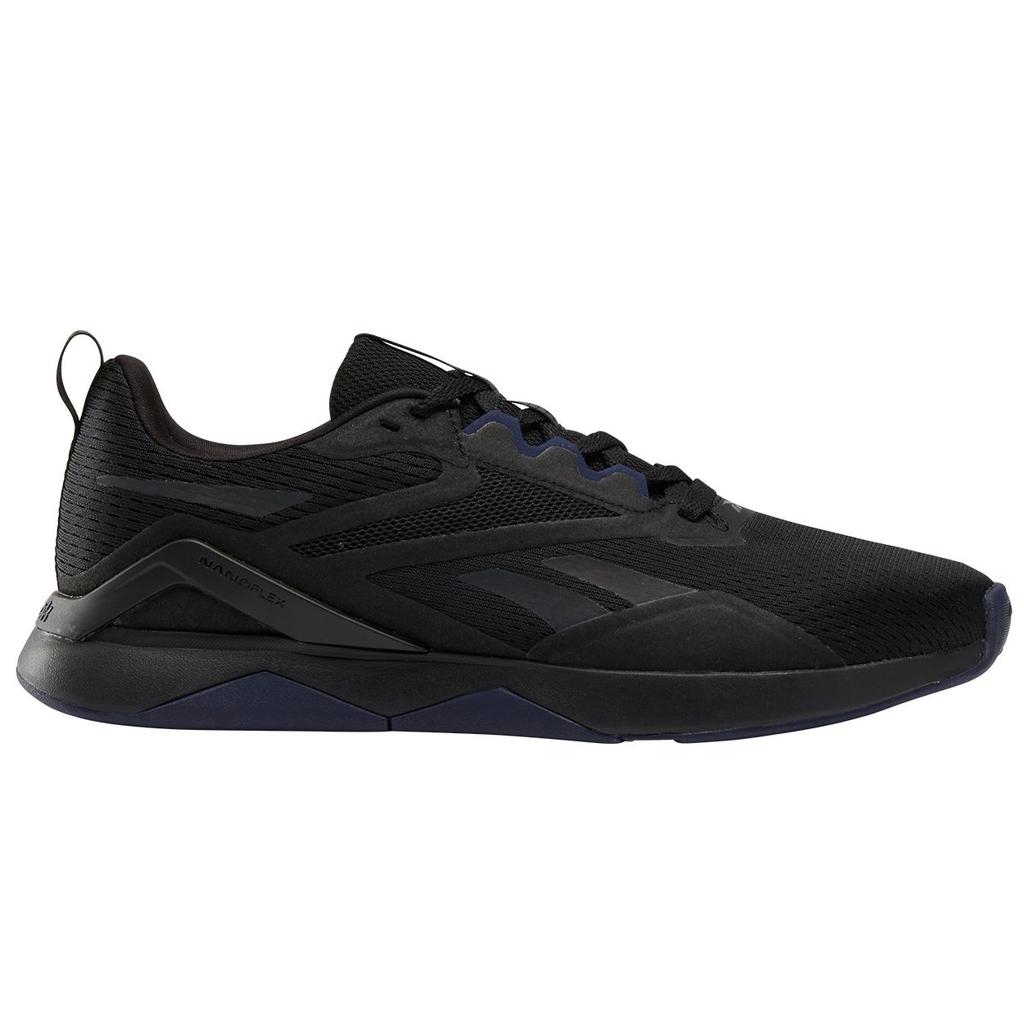 Reebok NANOFLEX TR 2 Дышащие тренировочные кроссовки для мультиспорта Мужские Черные 100205402
