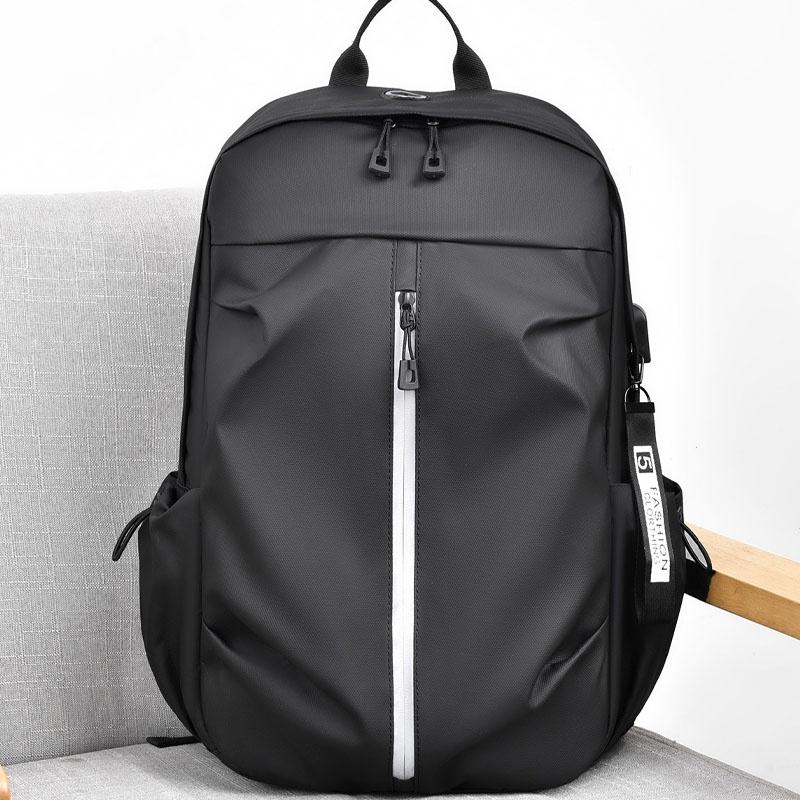 Versatile Waterproof Laptop Bag With Usb Port Suitable For Casual Travel 15-inch Computer Size Black/grey/pink