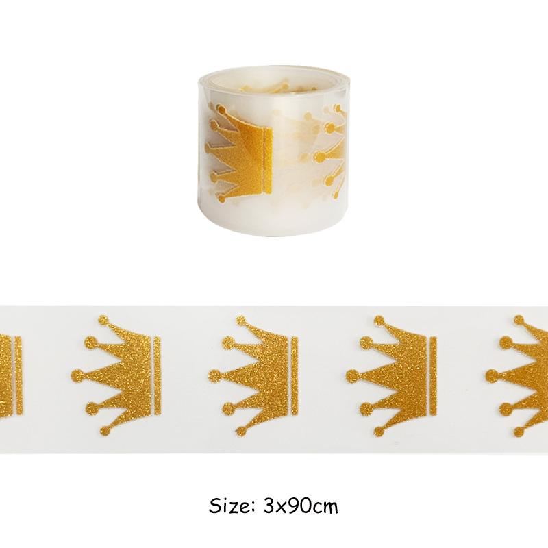 Термотрансферные ленты-патчи для приклеивания утюгом золотого, серебряного и белого цвета для DIY-проектов