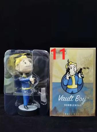 Милый Бобовая Голова Vault Boy Полный Набор Аниме Фигурка Действия Игрушки Статуя Коллекция Модель Кукла Настольное Украшение Дисплей Игрушки Подарки