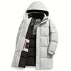 Пара мужчин и женщин в одном стиле Альпийский пуховик Зимний новый стиль Съемный капюшон Утолщенный простой уличный модный пуховик