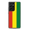 Coque Téléphone - Samsung - Galaxy S21 - Drapeau Bolivie - Souple - Multicolore