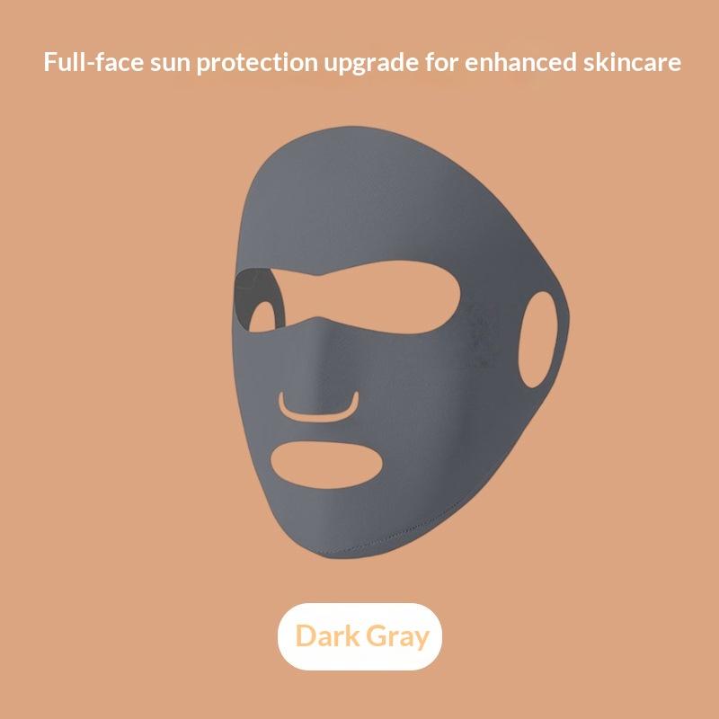Adjustable Thin Ice Silk Mask Summer Face Cover UV Protection Breathable for Fitness Cycling Sport