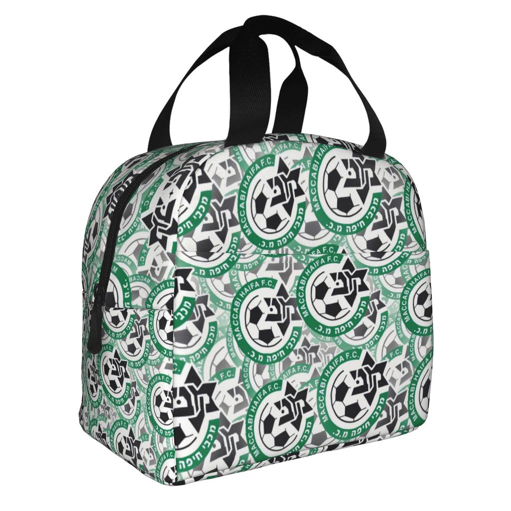 Footbally Beitar Jerusalem FC Soccer Insulated Lunch Bag for Work School Waterproof Cooler Thermal Lunch Box Women Men