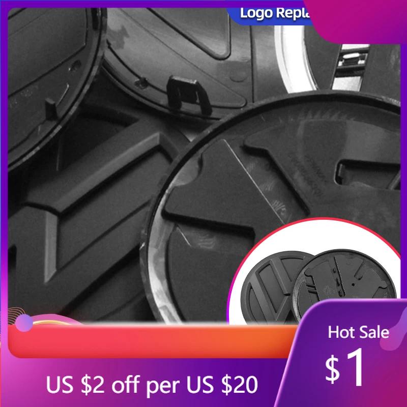 Колпачки на ниппели для VW GTI GOLF 2026 Горячие Колпаки на диски Volkswagen VW 120мм 110мм Эмблема с логотипом автомобиля VW На капот Спереди И Сзади Маркировка на багажнике Задняя B