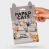 3D Geometric Origami Cats and Dogs Folding Kit - 50 Sheets of Kitty Crafts for Boredom Relief DIY Handmade Toy