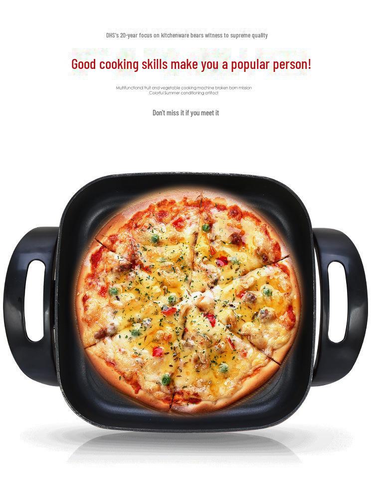 Многофункциональная электрическая кастрюля с антипригарным покрытием: Шабу-шабу, рагу, жаркое, подарочный набор.