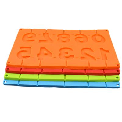 3D Цифра 0-9 Леденец Силиконовая форма для помадки Украшения торта Шоколадная форма