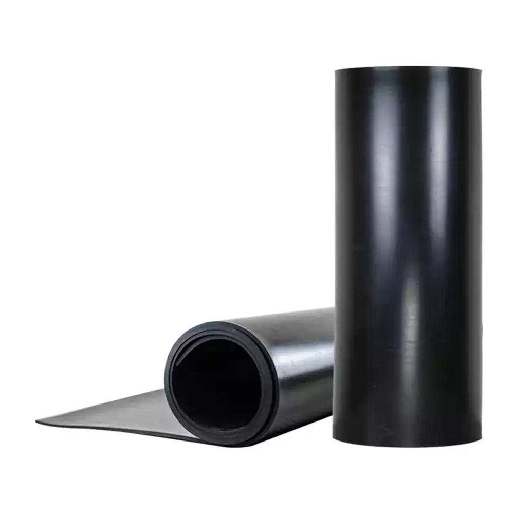 1Pc Thick 1-10mm Black Rubber Pad Oil-Resistant, Anti-Slip Rubber Plate, Black Insulating Pad, Shock-Absorbing Industrial Rubber