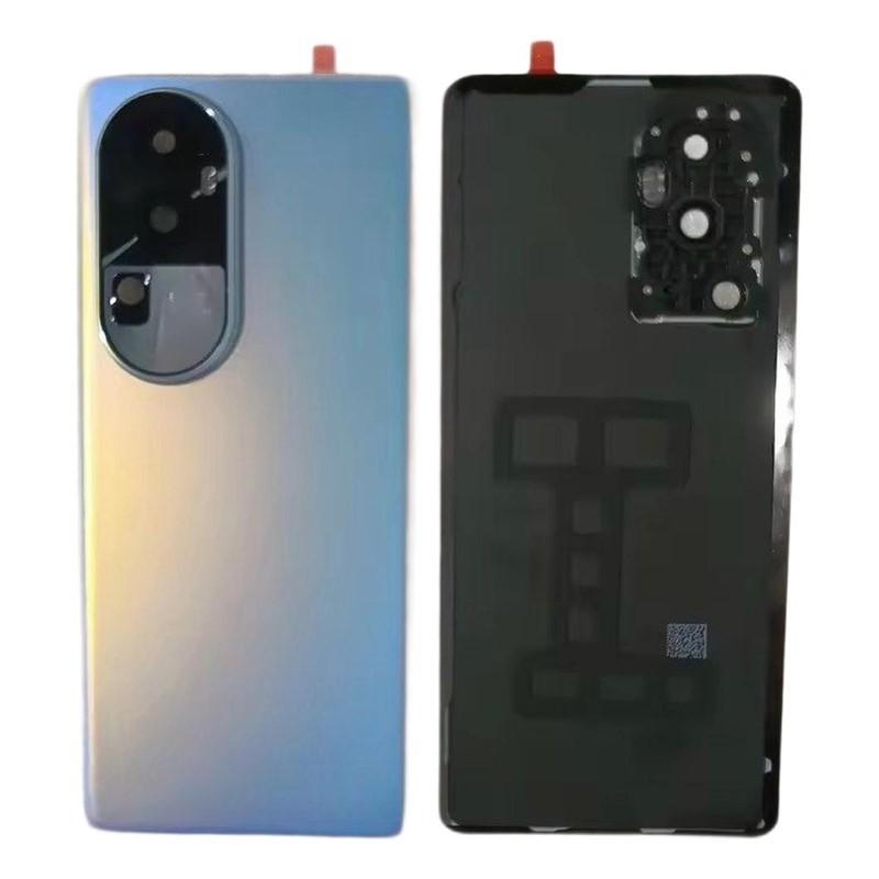 Крышка аккумулятора для OPPO Reno 10 5G (Китай) Задняя крышка PHW Стеклянная задняя панель С заменой объектива камеры Ремонтные детали