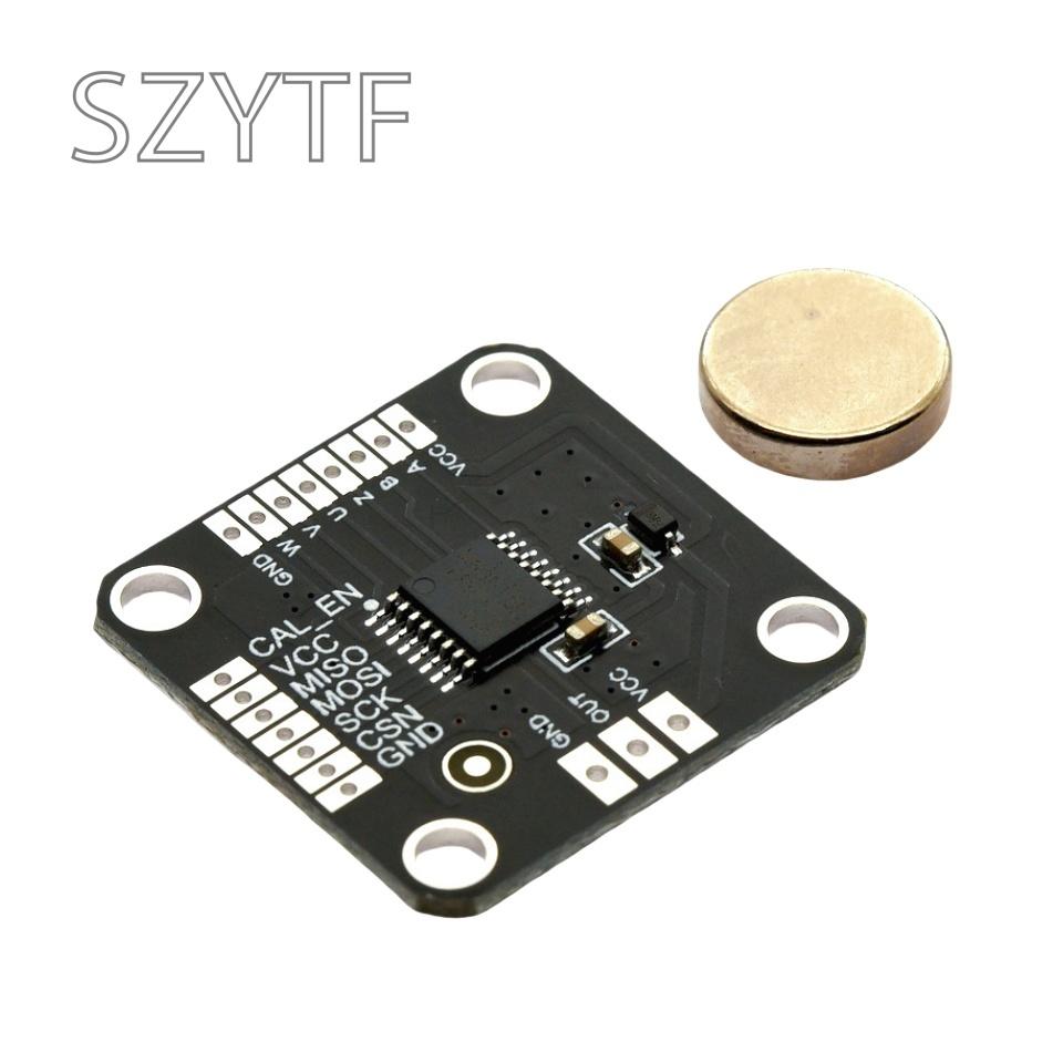 21-битный магнитный энкодерный модуль MT6835 с выходом PWM/SPI – Высокопроизводительная замена энкодера для бесщеточных двигателей, аналог AS50