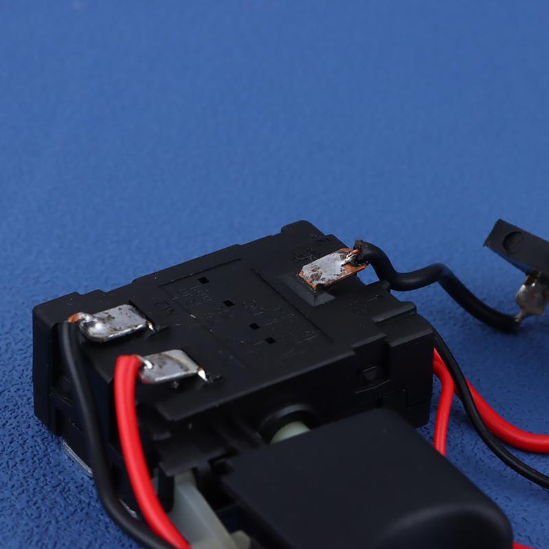 Электрическая дрель Пылезащитный регулятор скорости Кнопочный триггерный переключатель Беспроводная дрель постоянного тока