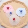 Seal Tea Coffee Lids Reusable Suction Cup Cover Silicone Cup Cover Leakproof Dustproof