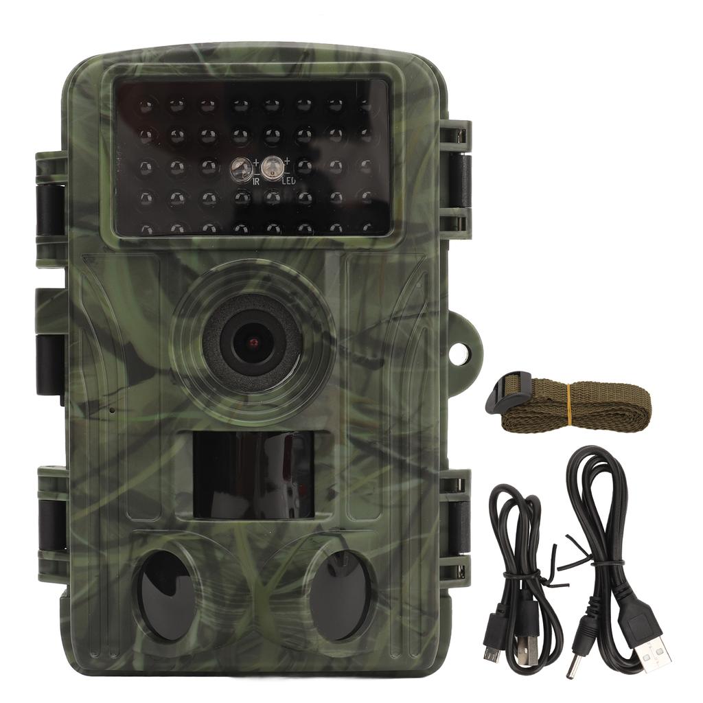 Trail Camera 2 MP 2.7K Motion Detection 0.3s Trigger Speed LED Illuminators Night Vision IP66 120 degrees