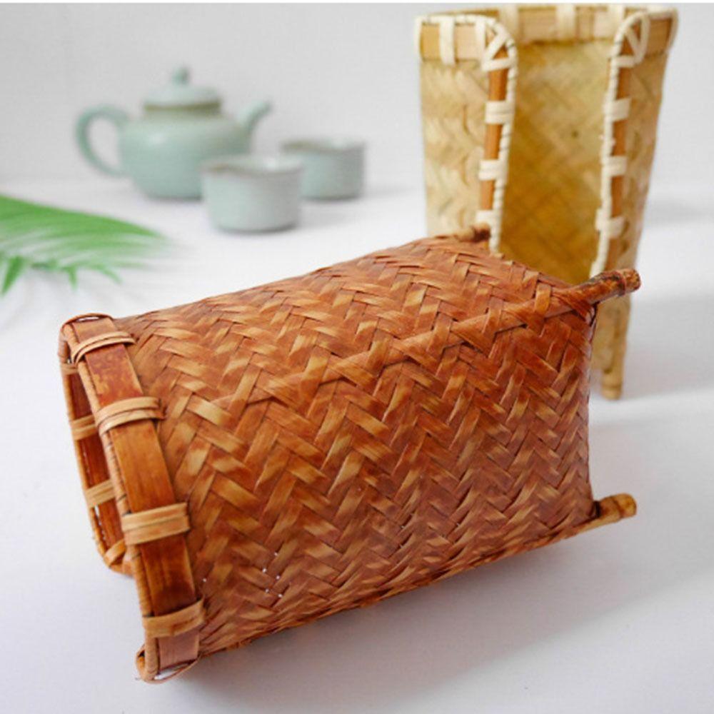 Подставка для стаканов в стиле ретро, держатель для бумажных стаканчиков ручной работы, многоцелевая корзина для хранения чайных чашек, столешница