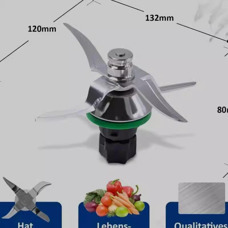 Аксессуары для кухонного комбайна, совместимые с Thermomix: Пищевые ножи для смешивания и замешивания теста для TM5/TM6.