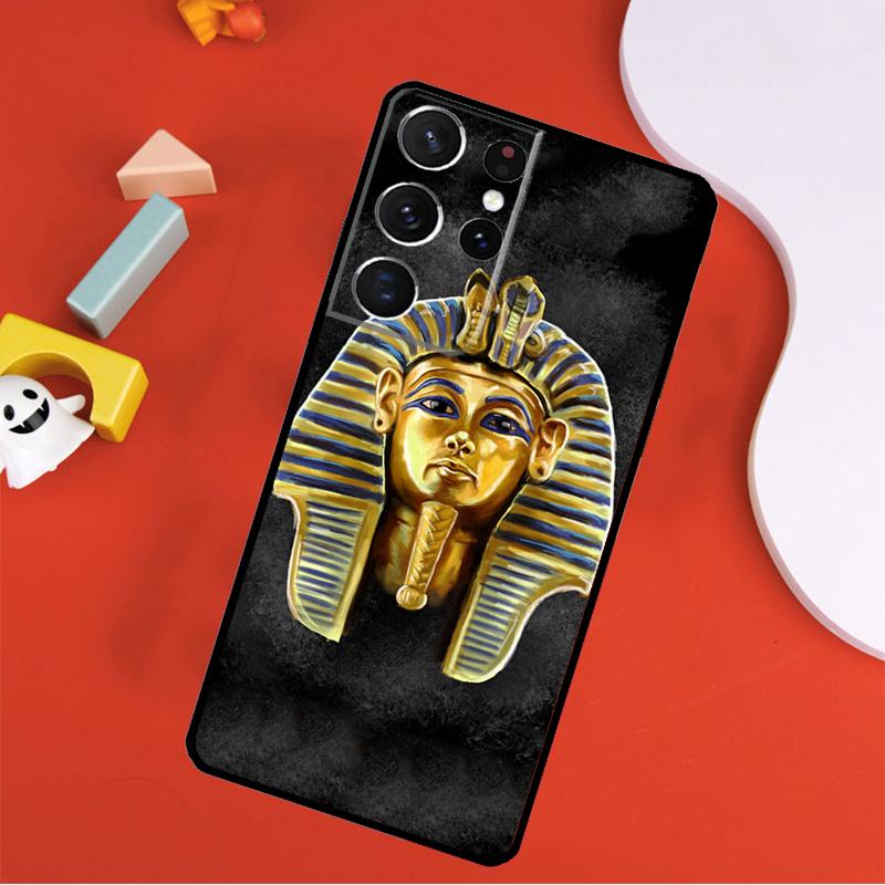 Египет Египетский Фараон Чехол для Телефона Для Samsung Galaxy S25 Ultra S9 S10 S20 FE S21 S22 S23 S24 Plus S24 Ultra Чехол