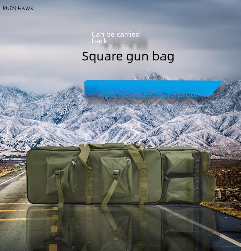 Многофункциональная сумка для тактического снаряжения на открытом воздухе (1,2м, 1м, 85см) - Двуплечий, портативный, для рыбалки и использования в полевых условиях