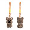 Anti-lost West Highland Doll Plush Hanging Pendant Creative West Highland Bag Pendant  Gift