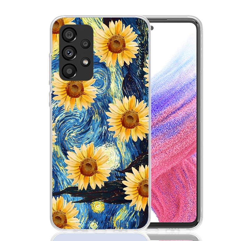 Чехол для телефона «Звездная ночь» Ван Гога для Samsung Galaxy A17 A16 A14 A15 A13 A57 A56 A54 A55 A53 A37 A36 A34 A35 A33 A26 A24 A25